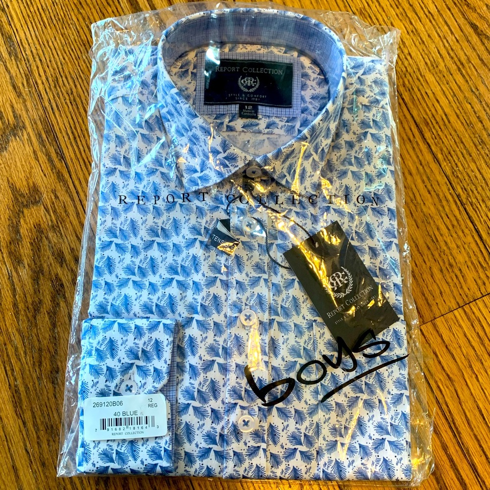 Boys Dress Shirt Brand New